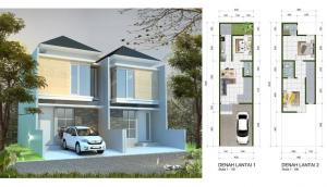 Dijual 3 Unit Rumah Minimalis Modern di Royal Paka Residence Surabaya