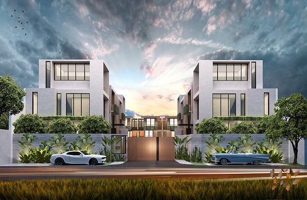 Townhouse mewah elegan