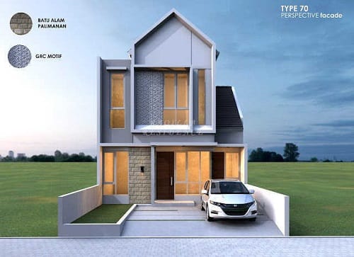 rumah tipe 70