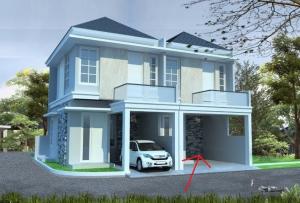 Dijual Rumah Baru Minimalis di Tenggilis Mejoyo Tipe 74/51