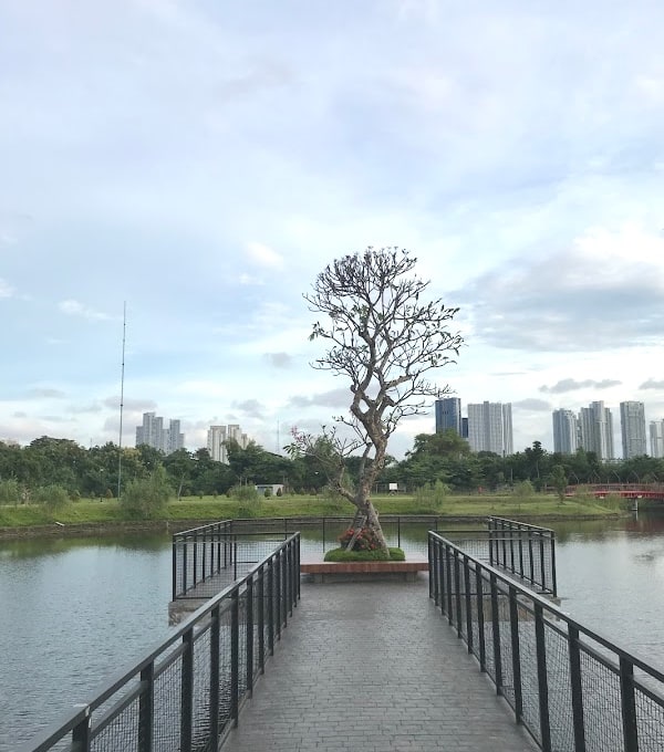 Indahnya danau graha natura park