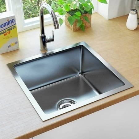 wastafel cuci piring single bowl