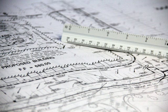 cara membuat site plan