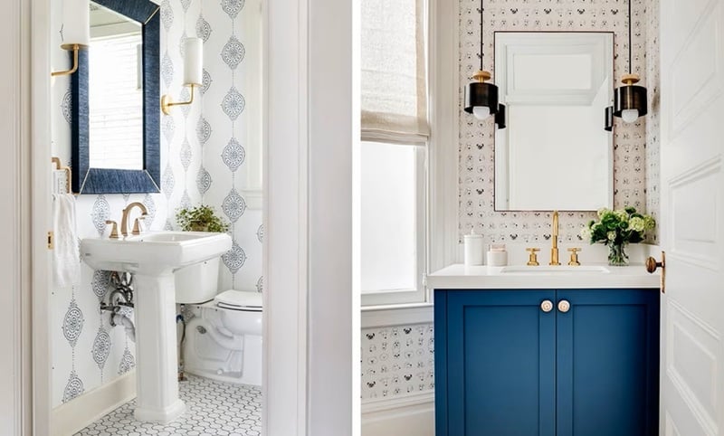 desain powder room