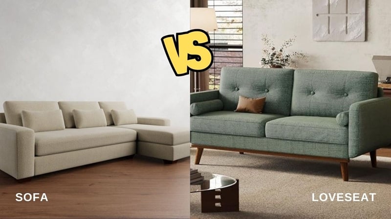 sofa dan loveseat