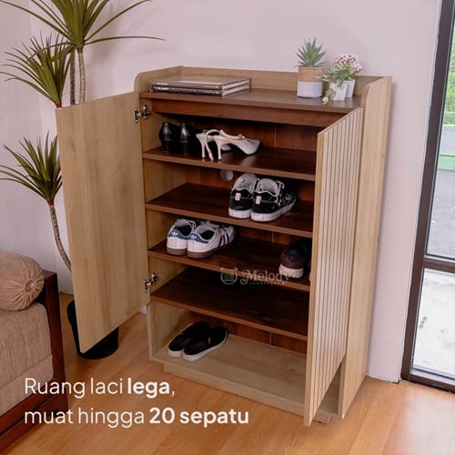 melody furniture ryuki shoe rack