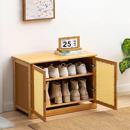 Homedoki rak sepatu kabinet aesthetic